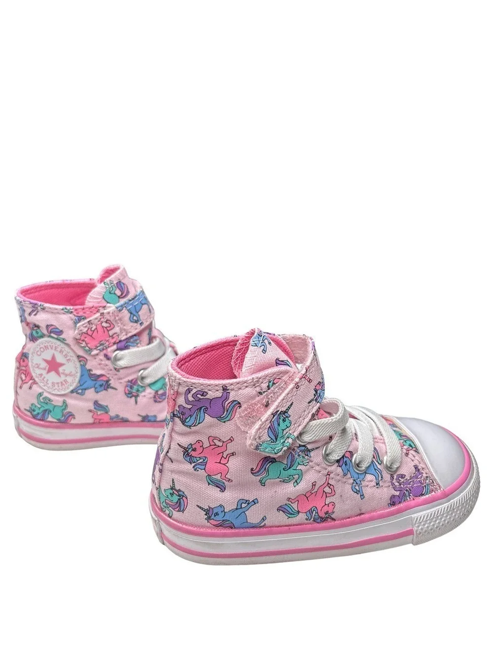 Converse Kids' Unicorn Sneakers Size 5 & 6 2 pairs